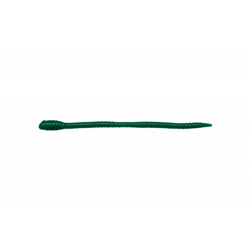 Приманка червь Nikko Dappy Isome 100мм цвет Green, 5 шт