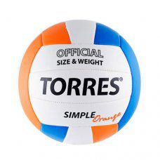 Мяч волейбольный Torres Simple Orange V30125 р.5