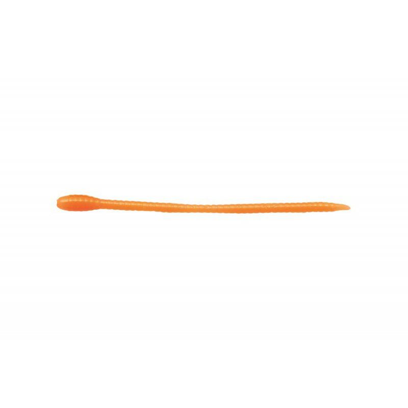 Приманка червь Nikko Dappy Isome 100мм цвет Orange, 5 шт