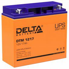 Аккумуляторная батарея для ИБП 12 В 17 Ач 181х77х167 мм DELTA DTM 1217 354901 (1)