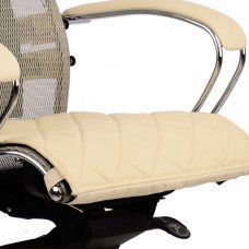 Накладка на сиденье для кресла SAMURAI экокожа бежевая 531541 (1)