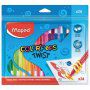 Восковые мелки Maped Color'peps Twist 24 цвета 860624