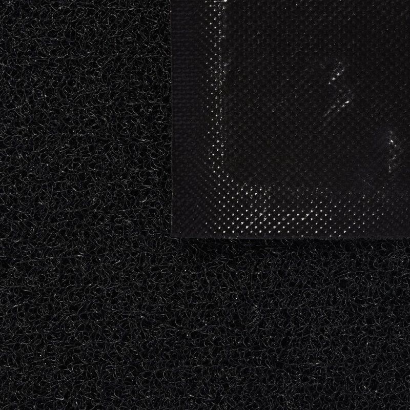 Коврик придверный пористый Vortex 50х70 см черный 22186