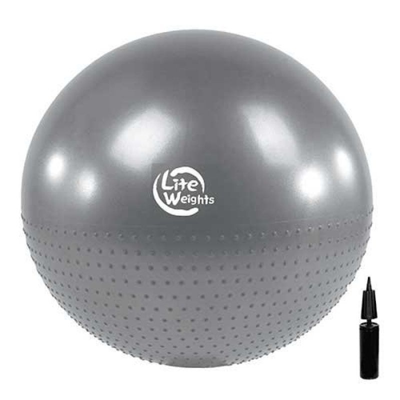 Мяч гимнастический массажный BB010-26 (65см, с насосом)