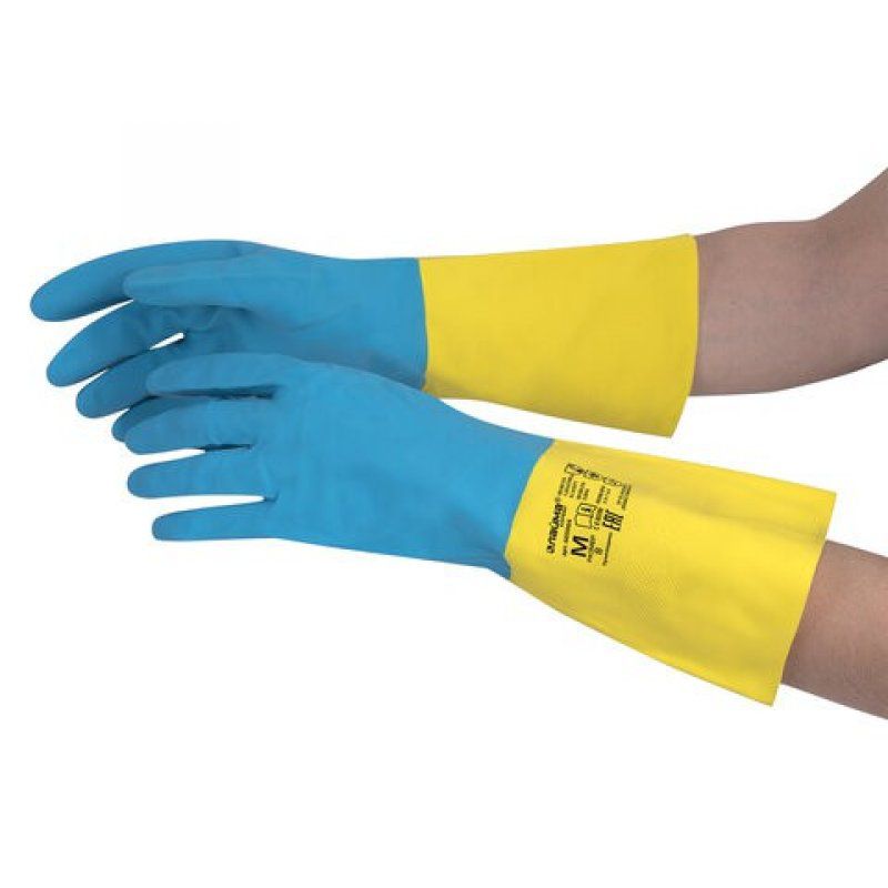 Перчатки неопреновые химически стойкиеНеопрен 90 г/пара, размер M 605004