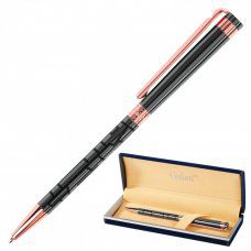 Ручка подарочная шариковая Galant Vitznau корпус серый синяя 141664 (1)