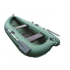 Надувная лодка Лидер Компакт-260 (зеленая)