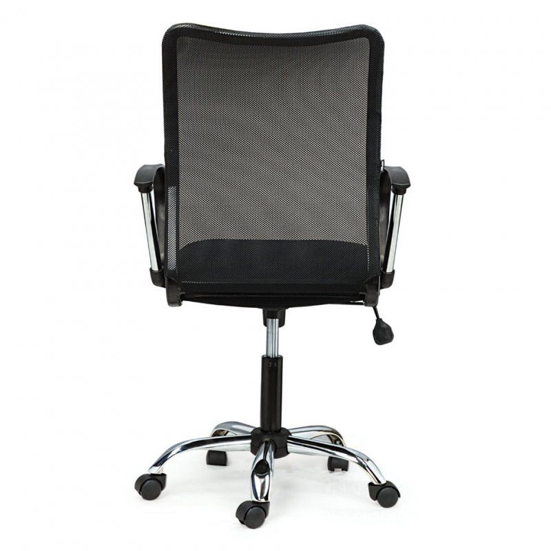 Кресло офисное Brabix Spring MG-308 сетка/ткань, черное TW 531403