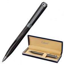 Ручка подарочная шариковая Galant Vitrum корпус металл детали серебристые синяя 143504 (1)