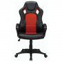 Кресло компьютерное Brabix Rider EX-544 экокожа, черно-красное 531583