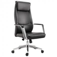 Кресло офисное BRABIX PREMIUM Jazz EX-757, алюминий, экокожа, черное, 532489 (1)